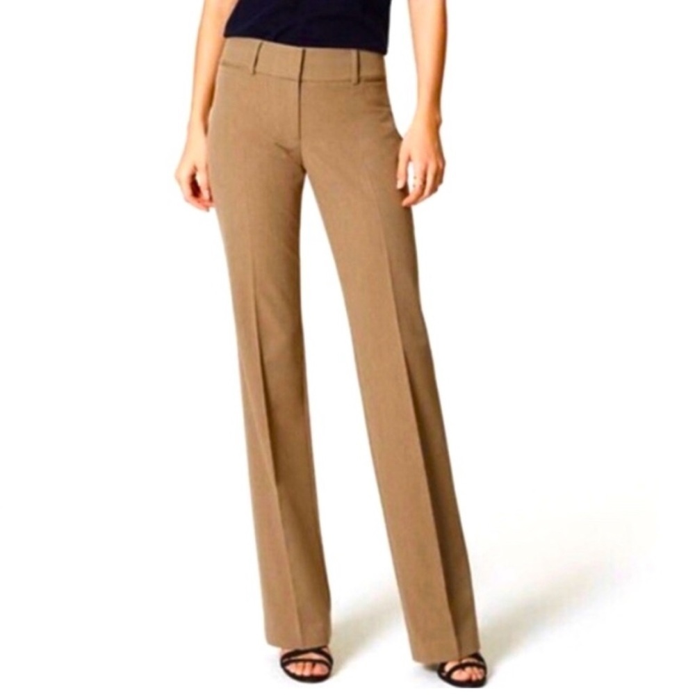 Loft | Tan Julie Trouser Size 6 Short